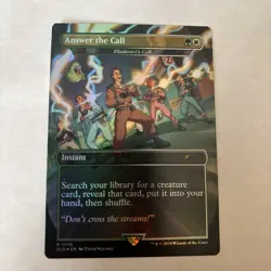 MTG - Answer the Call - SLD 1770 - Secret Lair Ghostbusters - Foil - Image 1