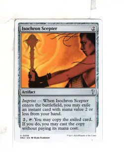 MTG SkeenAB Isochron Scepter from MB2. NM. - Image 1