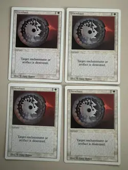 Disenchant 4er Playset - MTG - REVISED (3rd) - ENGLISCH - ©1994 M/NM Common - Image 1