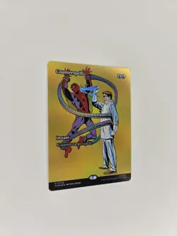 Counterspell Borderless Foil Marvel's Spider-Man Mythic Rare MTG MAR 0009 - Image 3