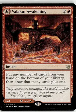 2020 Zendikar Rising Valakut Awakening // Valakut Stoneforge Expansion/Rare #174 - Image 1