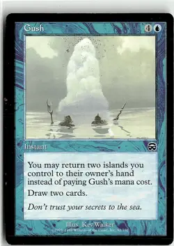 Magic the Gathering 1999 Mercadian Masques Gush #82 - Image 1