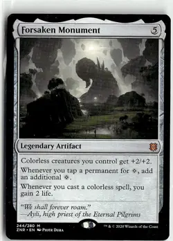 2020 Zendikar Rising Forsaken Monument Expansion/Mythic #244 - Image 1