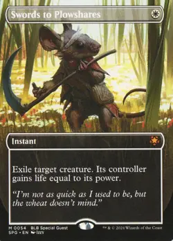Swords to Plowshares (Borderless) M Special Guests 54 NM - Image 1