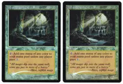 Rhystic Cave x2 2x 2000 Prophecy FOIL Colorless Uncommon Land MTG NM AZ1 - Image 1