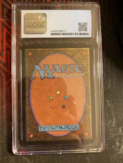 MTG Magic Revised Lightning Bolt CGC 8.5 Graded - Image 2