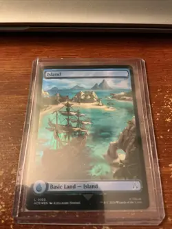 Island Assassin's Creed Foil 103 Magic the Gathering MtG - Image 1