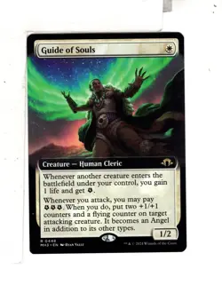 MTG SkeenAB Guide of Souls BORDERLESS from MH3. NM. - Image 1