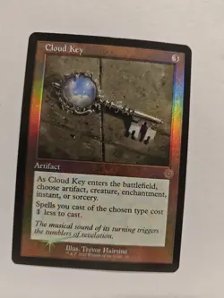 Cloud Key Foil Retro Frame MTG The Brothers’ War Magic The Gathering - Image 1