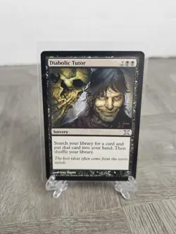 Magic The Gathering 10th Edition Diabolic Tutor #135/383 MTG TCG CCG Tenth - Image 1
