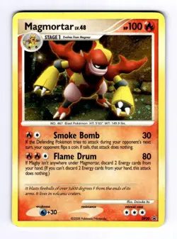 Magmortar - DP20 Diamond and Pearl Promos #DP20 (2007) Promo Holo LP Pokemon - Image 1