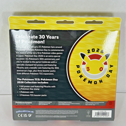 Pokemon TCG: Pokemon Day 2026 Collection Box - 30th Anniversary - New Unopened - Image 2