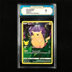 TQG 9 MINT 2021 Pokemon ENG Pikachu 005/025 R(1) - Image 1