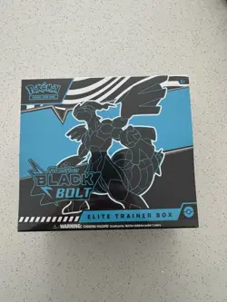 Pokemon TCG Black Bolt Elite Trainer Box ETB New Sealed - Image 1