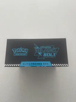Pokemon TCG Black Bolt Elite Trainer Box ETB New Sealed - Image 2