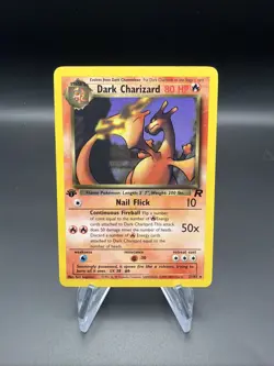 Dark Charizard - 1st Edition - 21/82 Team Rocket - Pokemon TCG - 2000 - Image 1
