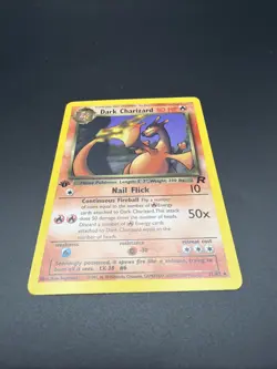 Dark Charizard - 1st Edition - 21/82 Team Rocket - Pokemon TCG - 2000 - Image 3
