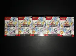 Pokemon TCG Prismatic Evolutions Booster Bundle Lot of 5 - New/Factory Sealed - Image 1