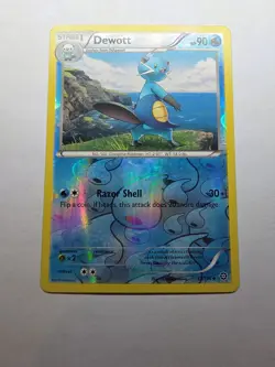 Dewott 31/114 Pokemon TCG Steam Siege Uncommon Reverse Holo LP - Image 1