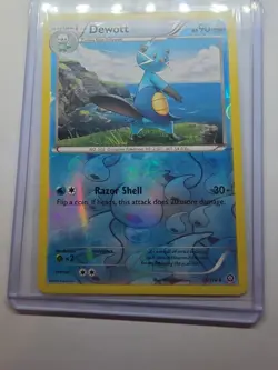 Dewott 31/114 Pokemon TCG Steam Siege Uncommon Reverse Holo LP - Image 3