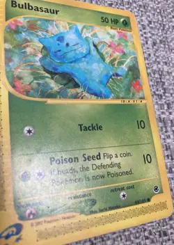 Pokemon TCG Bulbasaur Expedition Base Set Common 94/165 50 HP Nintendo English - Image 2