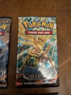 Pokemon Tcg Xy Steam Siege Booster Pack Art Set (All Four Boosters) Sealed Packs - Image 3