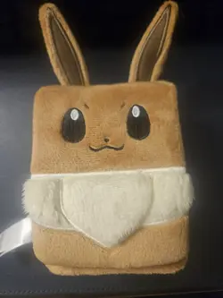 Pokemon TCG Deck Holder Plush – Prismatic Evolutions UPC – Eevee – New - Image 1