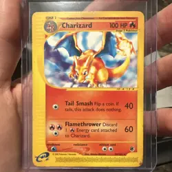 Pokemon TCG Expedition Base Set Charizard 39/165 Non-Holo Rare - Image 1
