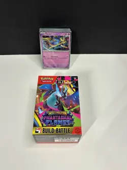 Pokemon Phantasmal Flames Build & Battle Promo, Box, and Bulk. Zacian Black Star - Image 1