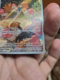 Pokemon TCG Spearow 151/132 Mega Evolution Illustration Rare Near Mint Condition - Image 4