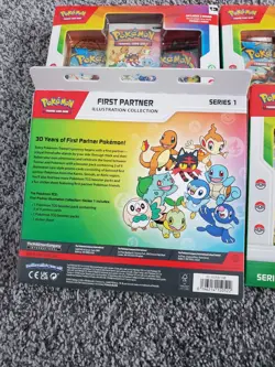 4x Pokemon TCG First Partner Illustration Collection Series 1 Sealed Ships NOW - Image 3