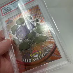 PSA 10 Gem Mint Pokemon Weezing 2000 Topps Chrome #110 - Image 4