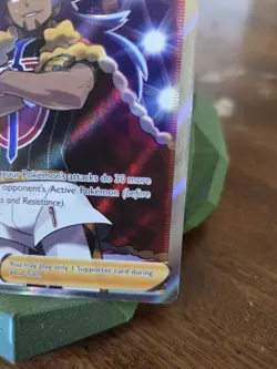 Pokemon Leon Full Art 182/185 Swsh04 Vivid Voltage Ultra Rare Holo Trainer NM - Image 5