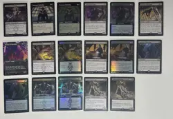 Magic The Gathering Streets of New Capenna All 17 Rare/Mythic Black Cards NM - Image 1