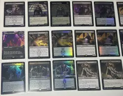 Magic The Gathering Streets of New Capenna All 17 Rare/Mythic Black Cards NM - Image 2