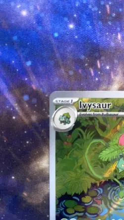 Pokemon TCG Ivysaur Scarlet Violet-151 Holo Card 167/165 IR English NM - Image 3