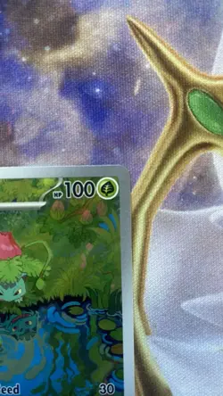 Pokemon TCG Ivysaur Scarlet Violet-151 Holo Card 167/165 IR English NM - Image 4