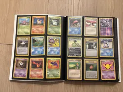 297 x Pokemon TCG Cards in binder including WOTC vintage, holos, rares - Image 4