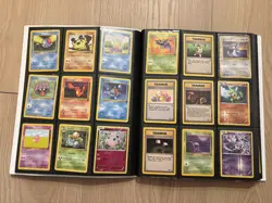 297 x Pokemon TCG Cards in binder including WOTC vintage, holos, rares - Image 5
