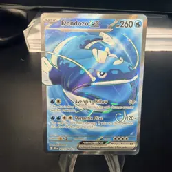 Pokemon TCG Dondozo EX Full Art Card 211/182 Destined Rivals - Image 1