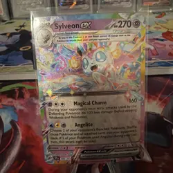 Pokemon TCG Sylveon EX 086/191 Surging Sparks English Card, NM/M Condition - Image 1