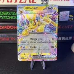 Pokemon TCG Jolteon EX 030/131 Prismatic Evolutions Card NM/M Condition - Image 1
