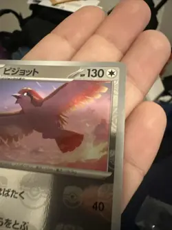 Pidgeot 018/165 (Master Ball Pattern) SV2a: Pokemon Card 151 - Image 3