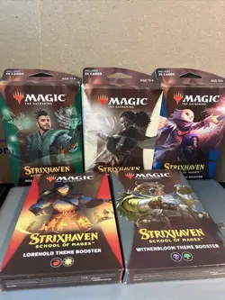 MTG Strixhaven 5 Different Theme Booster Pack! School Of Mages - Image 1