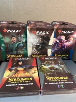 MTG Strixhaven 5 Different Theme Booster Pack! School Of Mages - Image 2