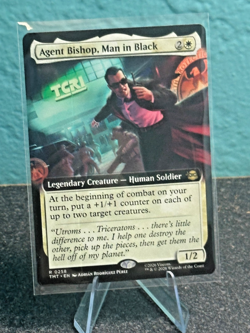 Agent Bishop, Man in Black 258 - NM - Teenage Mutant Ninja Turtles - MTG - Image 1