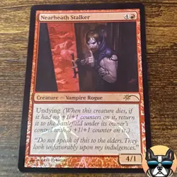Magic the Gathering MTG- Nearheath Stalker- Foil/NM/LP- 100/158- Promo! - Image 1