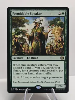 Formidable Speaker Lorwyn Eclipsed MTG Magic The Gathering Regular - Image 1
