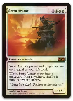 Serra Avatar #32 (Foil) (LP) Magic 2013 M13 Magic MTG - Image 1
