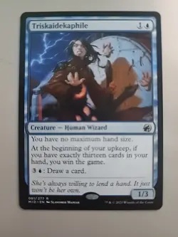 MTG Triskaidekaphile Innistrad: Midnight Hunt 081/277 Foil Rare - Image 1